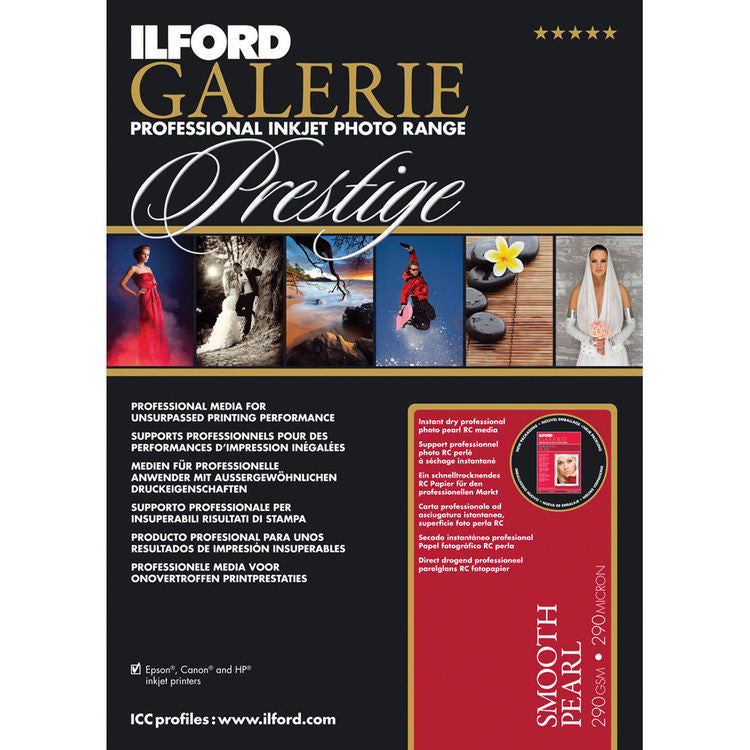 ILFORD GALERIE Prestige FineArt Smooth Pearl 270g A3 - 25 Feuilles