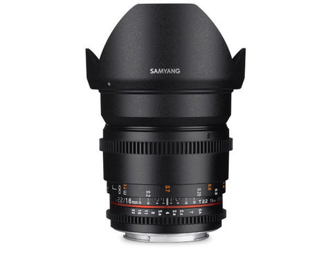 Samyang 16mm T2.2 VDSLR ED AS UMC CS II