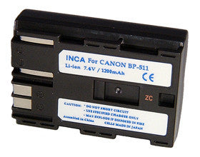 Inca | Battery Replacement Canon BP-511