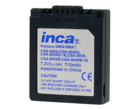 Inca | Panasonic Battery 740844 (CGA-S006E)