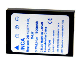 Inca | Fuji Battery Replacement NP-120 (740872)