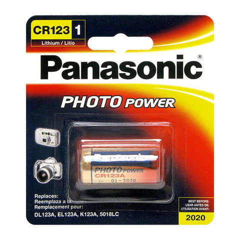 Panasonic | CR-123 Photo Battery 3V Lithium