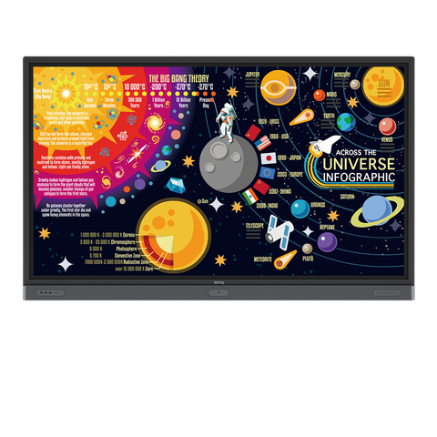 BENQ 4K UHD 86” Education Interactive Flat Panel Display | RP8601K