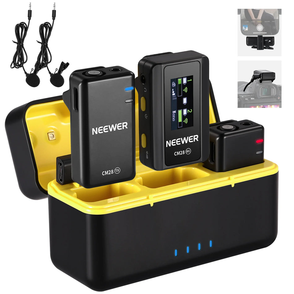 NEEWER CM28 Wireless Microphone System