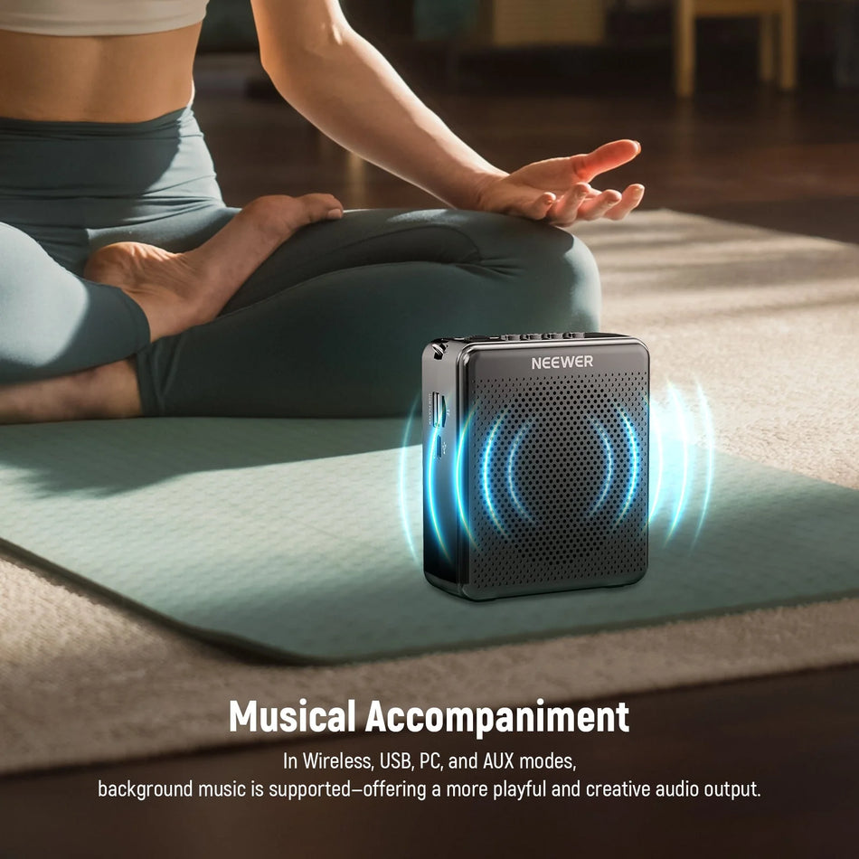 NEEWER VA02 Voice Amplifier with Wireless Microphone