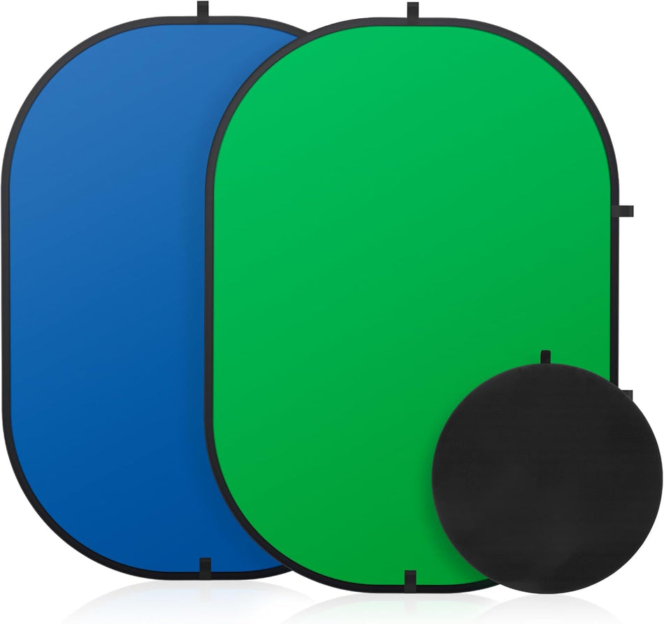 Double Sided Pop Up Collapsible Reversible Background Screen