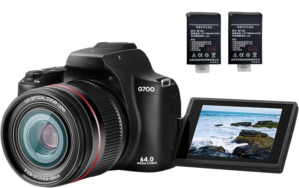 4K Vlogging Digital Camera