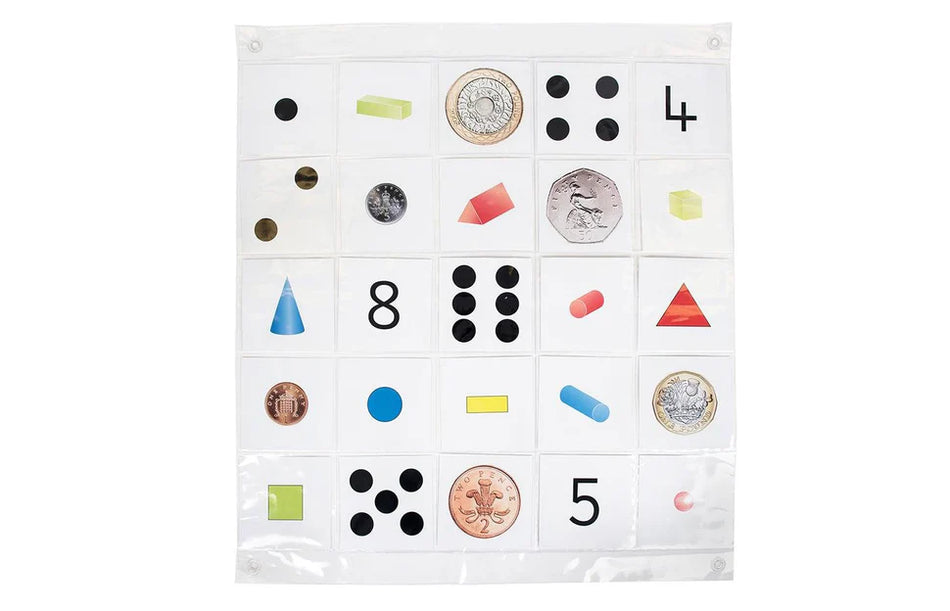 Transparent Pocket Mat (5x5) for Bee-Bot