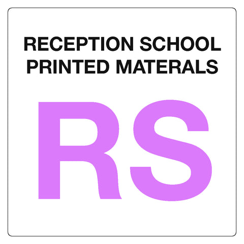 Reception School Printed Materials