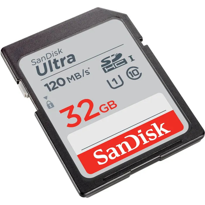 SanDisk Ultra 32gb SDHC 120MB/s Class 10/UHS-1