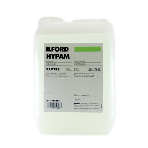 Ilford Hypam Print/Film for B&W Materials | 5 Litre