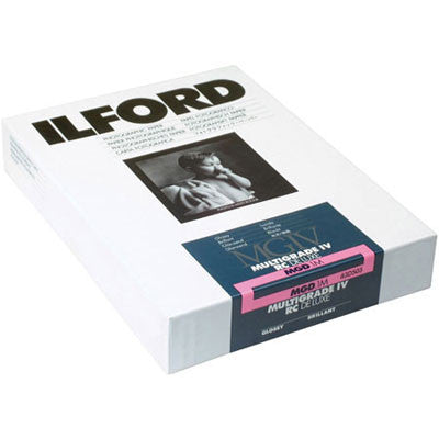 Ilford Multigrade Black & White Variable Contrast RC | 20.3x25.4cm, Glossy, Sheets
