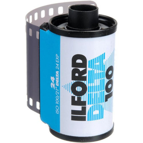 Ilford Delta 100 Professional Black and White Negative Film | 35mm Roll Film, 24 Exposures