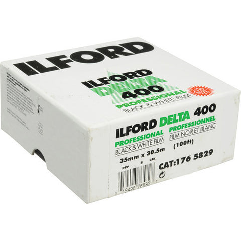 Ilford Delta 400 Professional Black and White Negative Film | 35mm Roll Film, 100' Roll