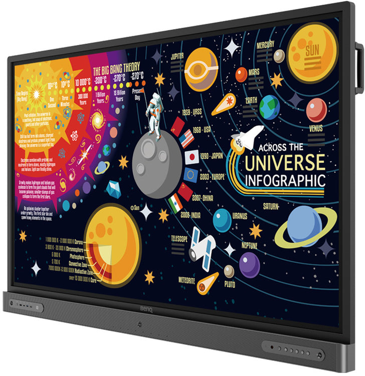 BENQ RP6502 65" Germ Resistant Education Interactive Flat Panel