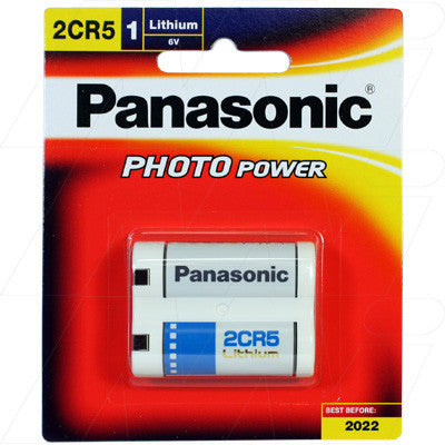 Panasonic | Lithium Battery 2CR5-BP1