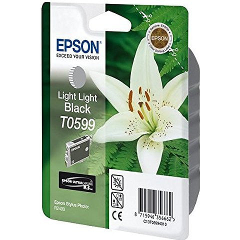 Epson | T0599 Light Light Black Ink Cartridge for Stylus Photo R2400
