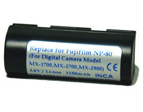 Inca | Fuji Battery Replacement NP-80 (740814)