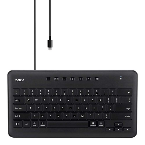 Belkin Keyboard for iPad - Lightning Cable Connectivity