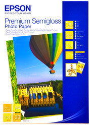Epson | A4 Premium Semigloss Photo Paper - 20 Sheets (251gsm)