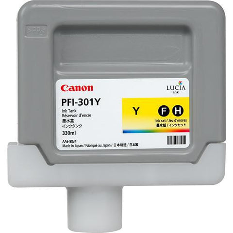 Canon | PFI-301Y Yellow Ink Tank (330 ml)