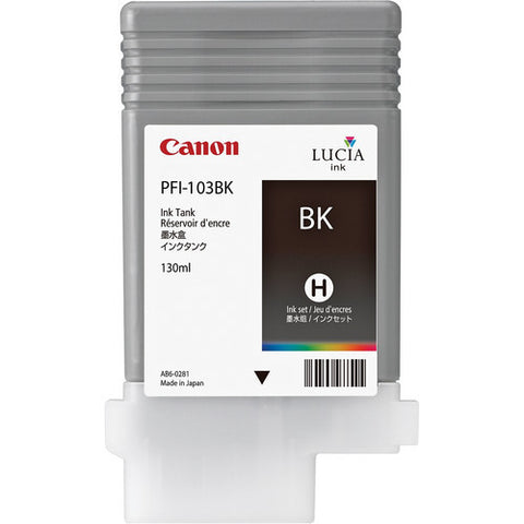 Canon | PFI-103BK Black Ink Tank (130 ml)