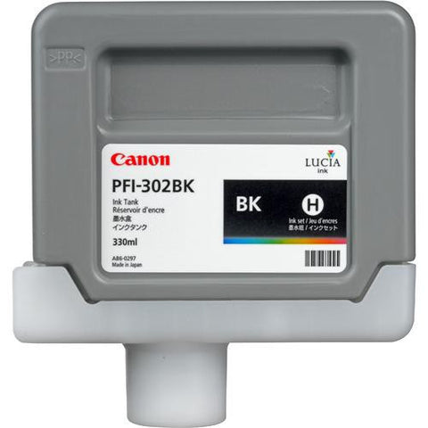 Canon | PFI-302 Black Ink Tank (330 ml)