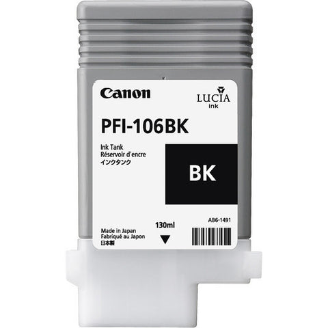 Canon | PFI-106 Black Ink Cartridge (130 ml)