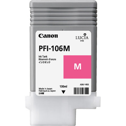 Canon | PFI-106 Magenta Ink Cartridge (130 ml)