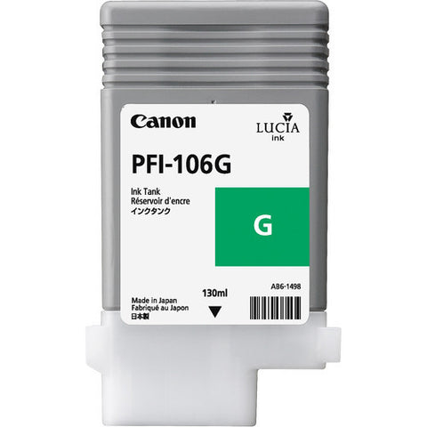 Canon | PFI-106 Green Ink Cartridge (130 ml)