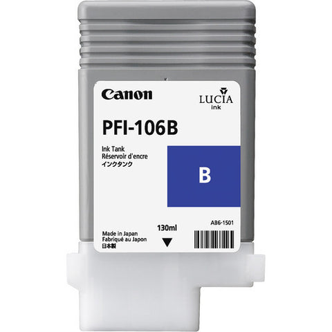 Canon | PFI-106 Blue Ink Cartridge (130 ml)