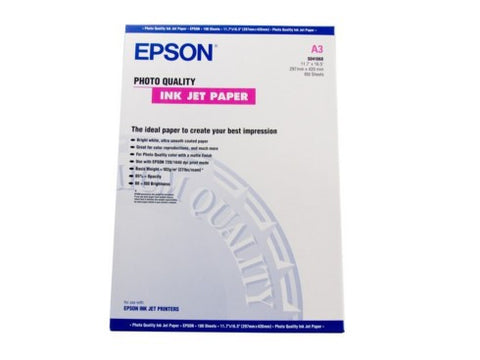 Epson | A3+ Photo Quality Ink Jet - 100 Sheets (102gsm)
