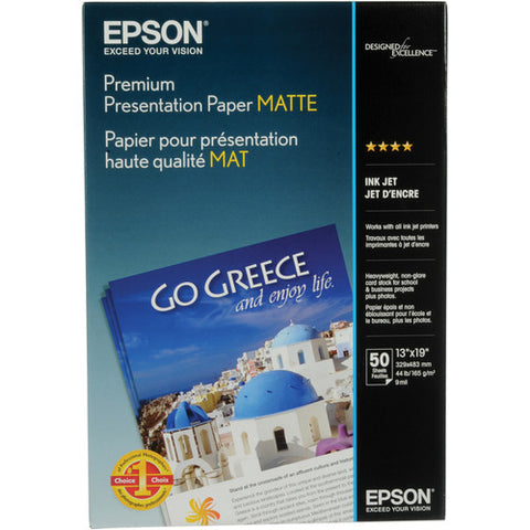 Epson | Premium Presentation Paper Matte (13x19", 50 Sheets)