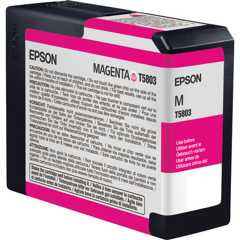 Epson | T5803 Magenta Ink Cartridge (80 ml)