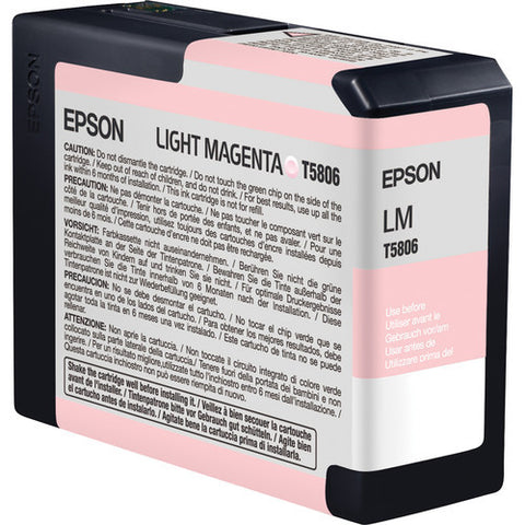 Epson | T5806 Light Magenta Ink Cartridge (80 ml)