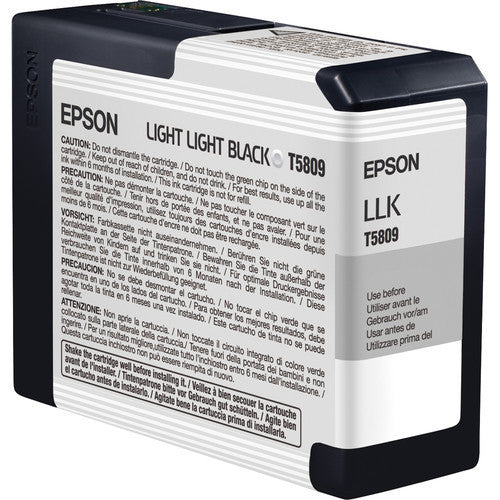 Epson | T5809 Light Light Black Ink Cartridge (80 ml)