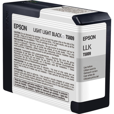 Epson | T5809 Light Light Black Ink Cartridge (80 ml)
