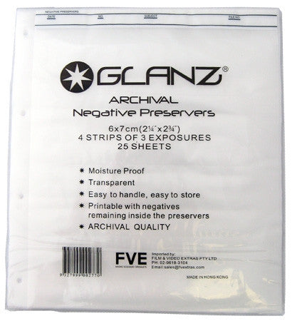 GLANZ | 35mm Negative File (25 pack)