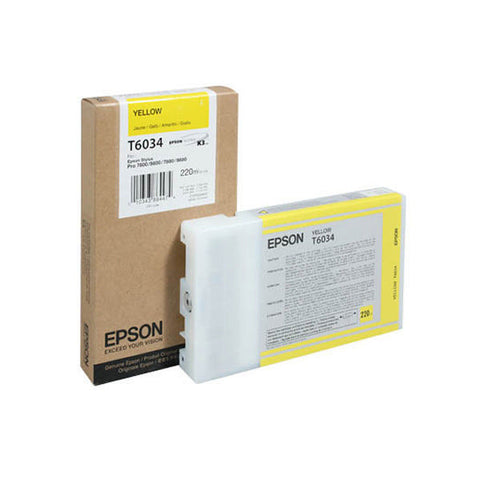 Epson | T6034 Yellow Ink Cartridge (220 ml)