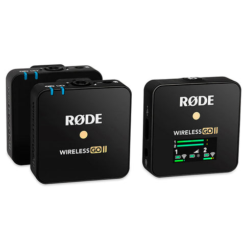RODE Wireless GO II Compact Wireless Microphone 2 Person System
