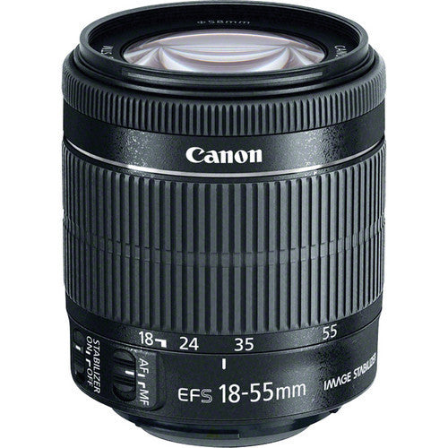 Canon EF-S 18-55mm f/4-5.6 IS STM Lens (Split from Kits)