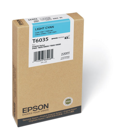 Epson | T6035 Light Cyan Ink Cartridge (220 ml)