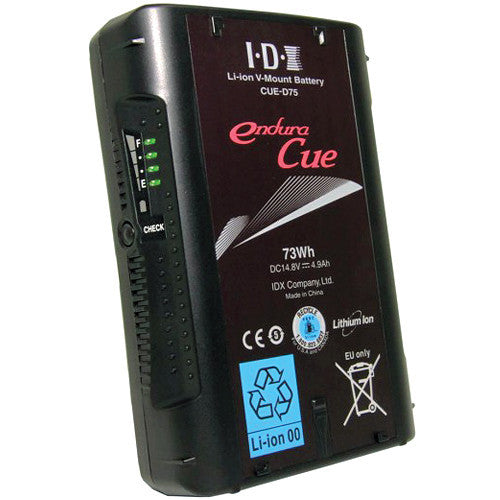 IDX V Mount Endura battery  - 75Wh Cue