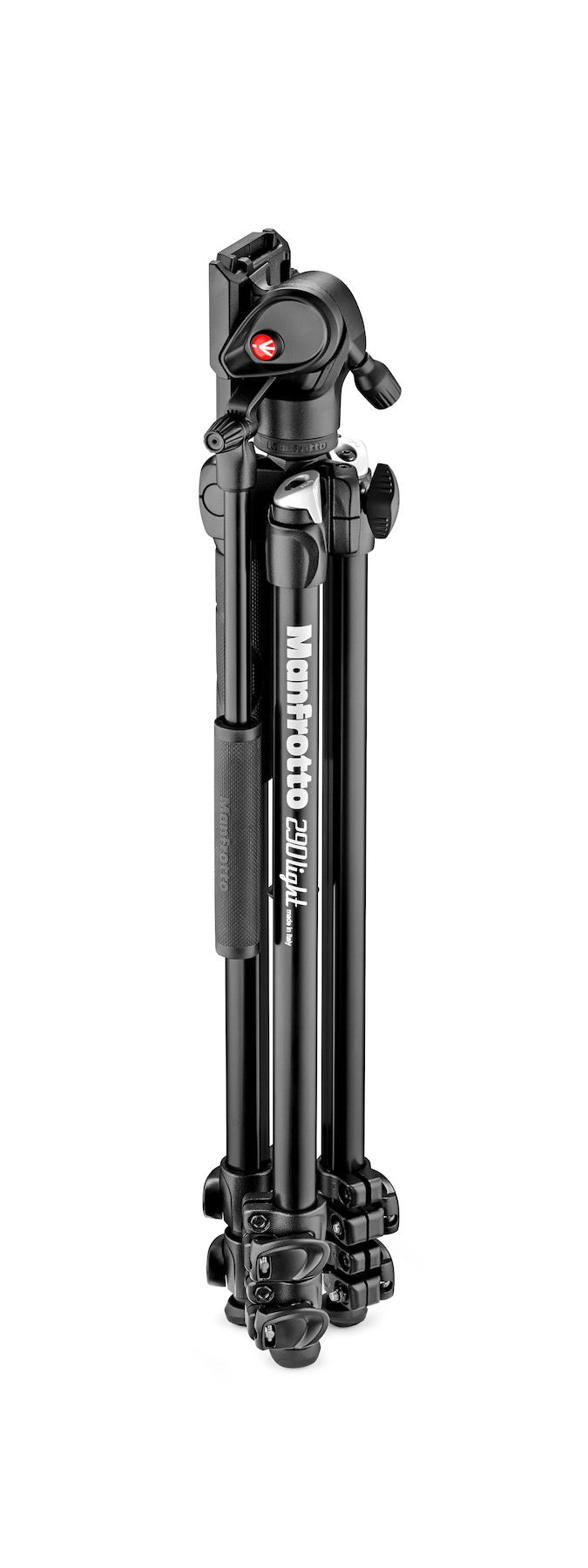 Manfrotto 290 light aluminium tripod with befree live fluid video head